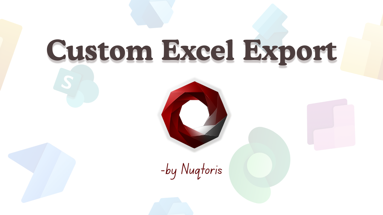 Custom Excel Export